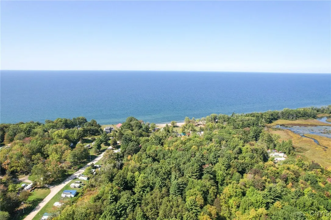 Camp sites and Lake Ontario