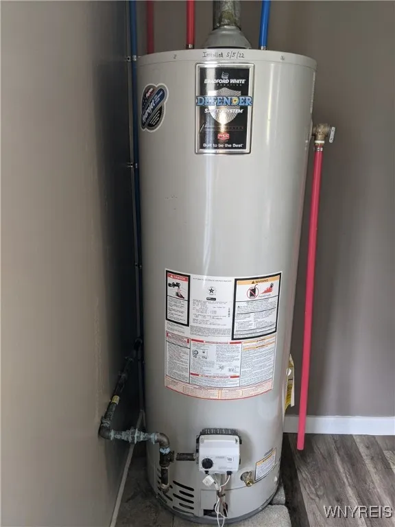 Hot water tank 2022