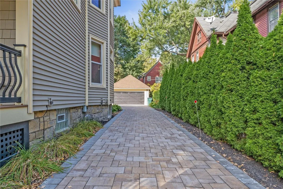 gorgeous paver driveway