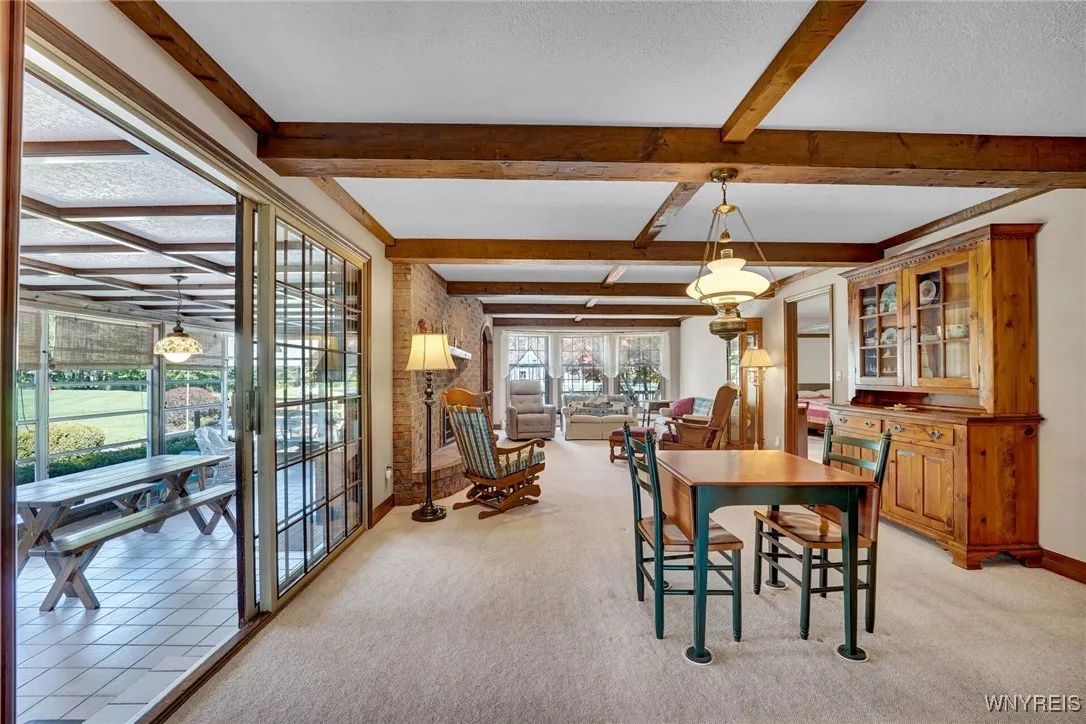 Formal Dining Area opening to Family Room