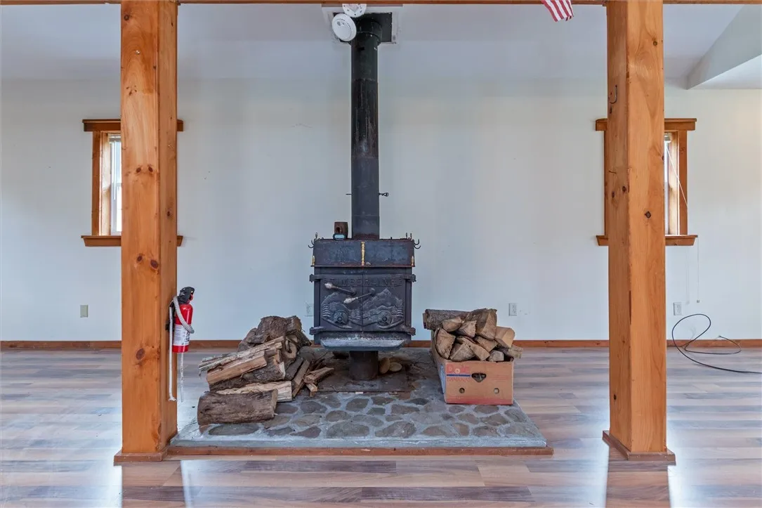 wood stove