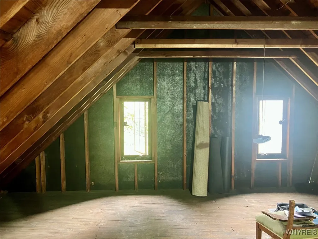 Walk up attic