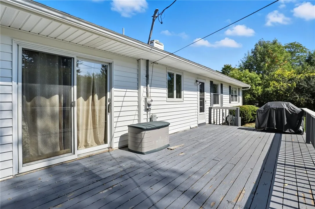 Back deck