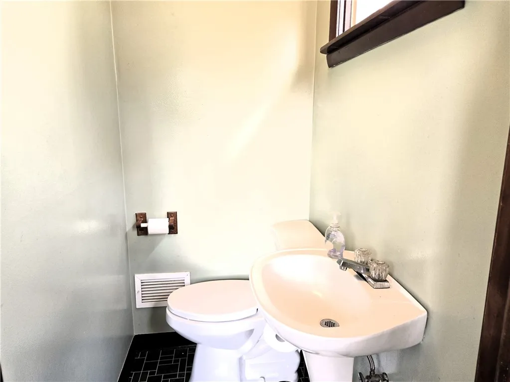 Powder Room off of Family Room