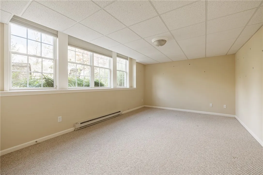 Large extra room in lower level.