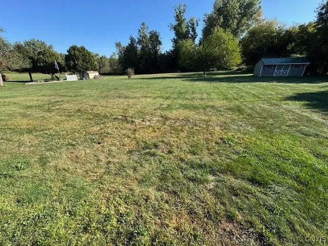 Great yard w/ shed