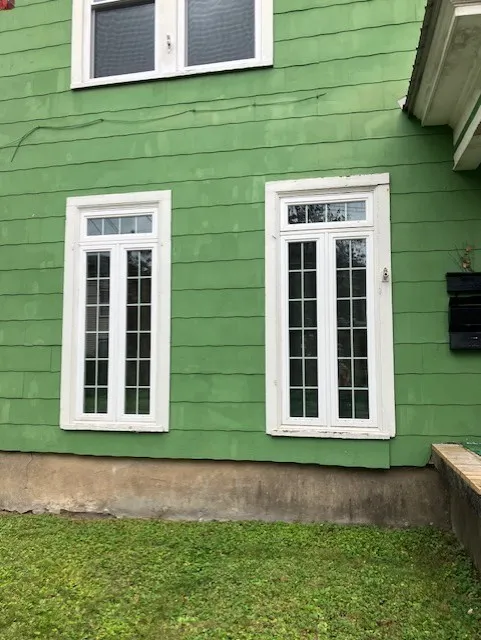 Custom vinyl windows.