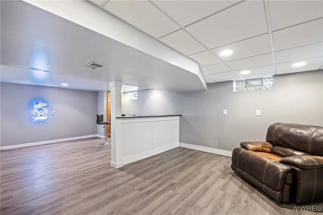 Basement finished rooms...