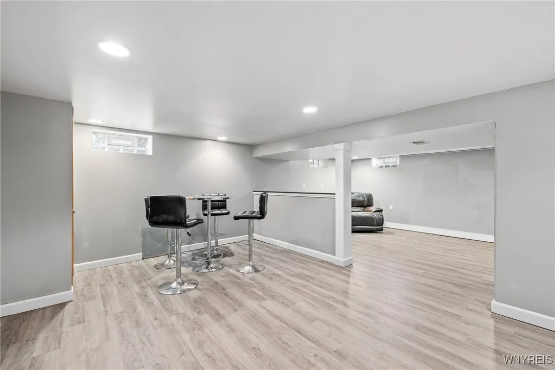 Cool finished basement!!! 2 rooms for entertaining or an additional bedroom !