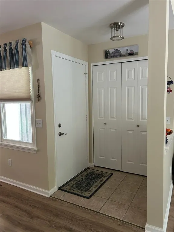 Entry Foyer with Large Closet