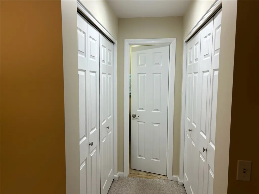 hall way to garage  from the kitchen