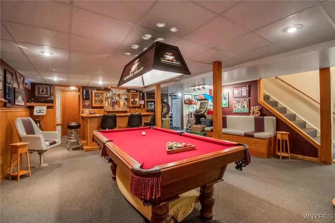 pool table included
