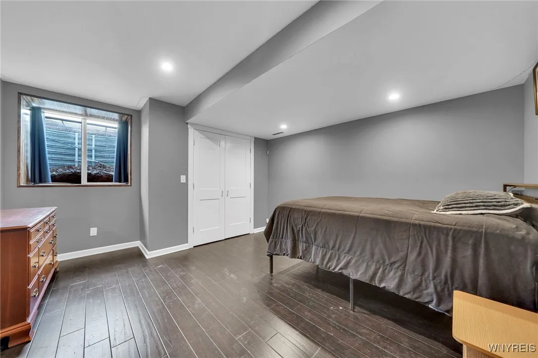 Bedroom 5 located in basement. Full egress.