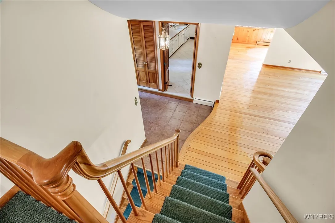 Stairs to Second Floor