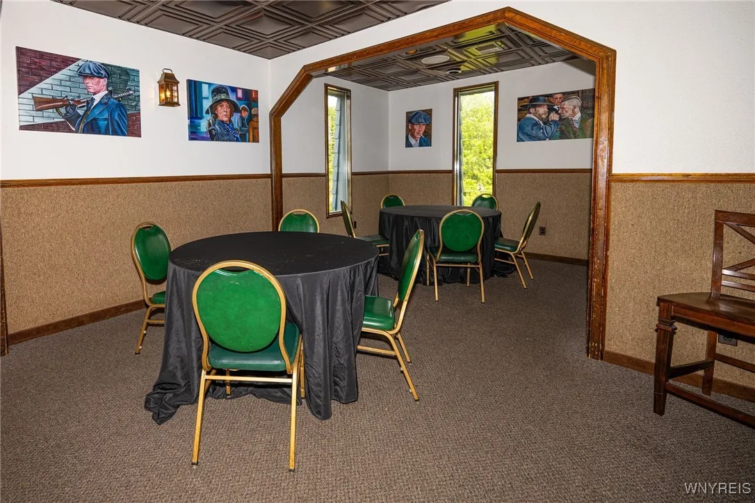 Upstairs private banquet room