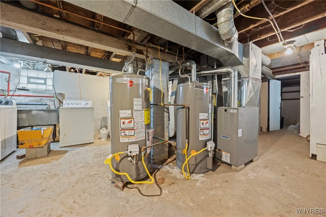 basement/mechanicals/laundry