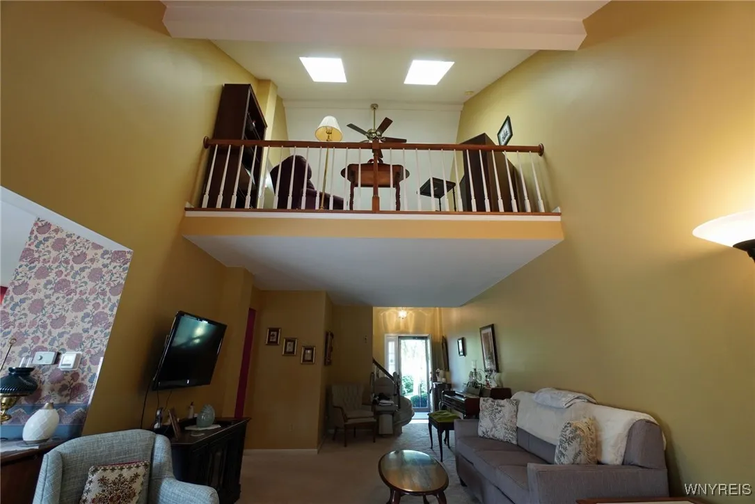 View of loft from 1st floor
