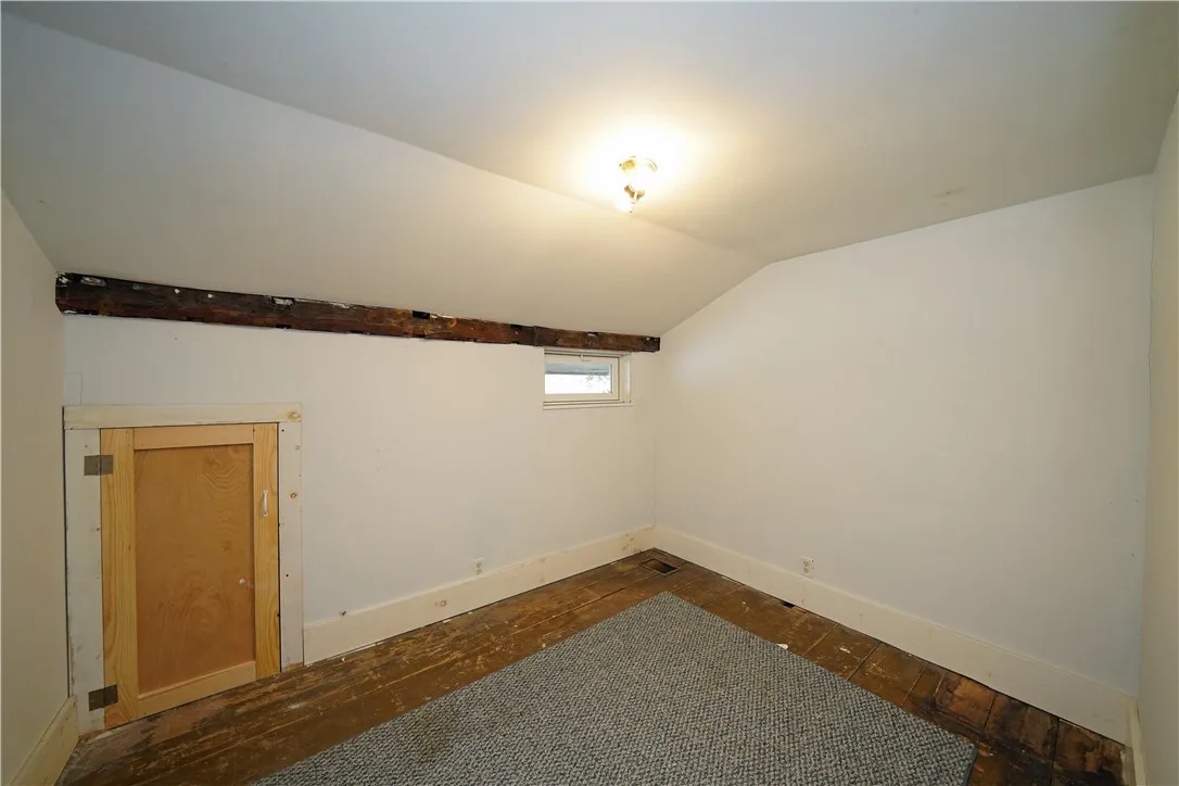 Could be a full bath next to large bedroom
