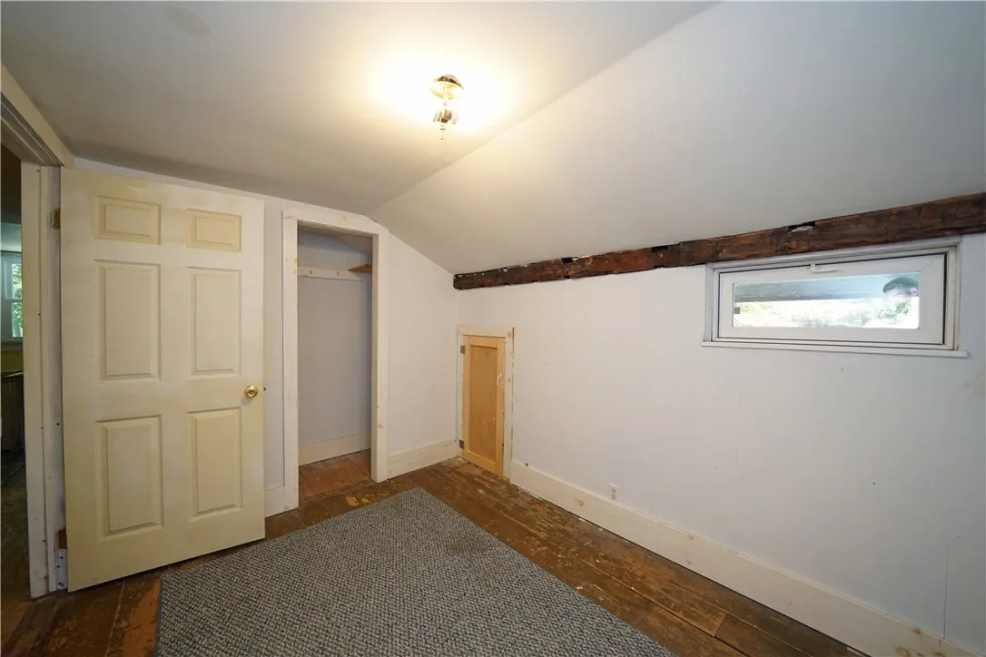 second floor bedroom-one of two finished