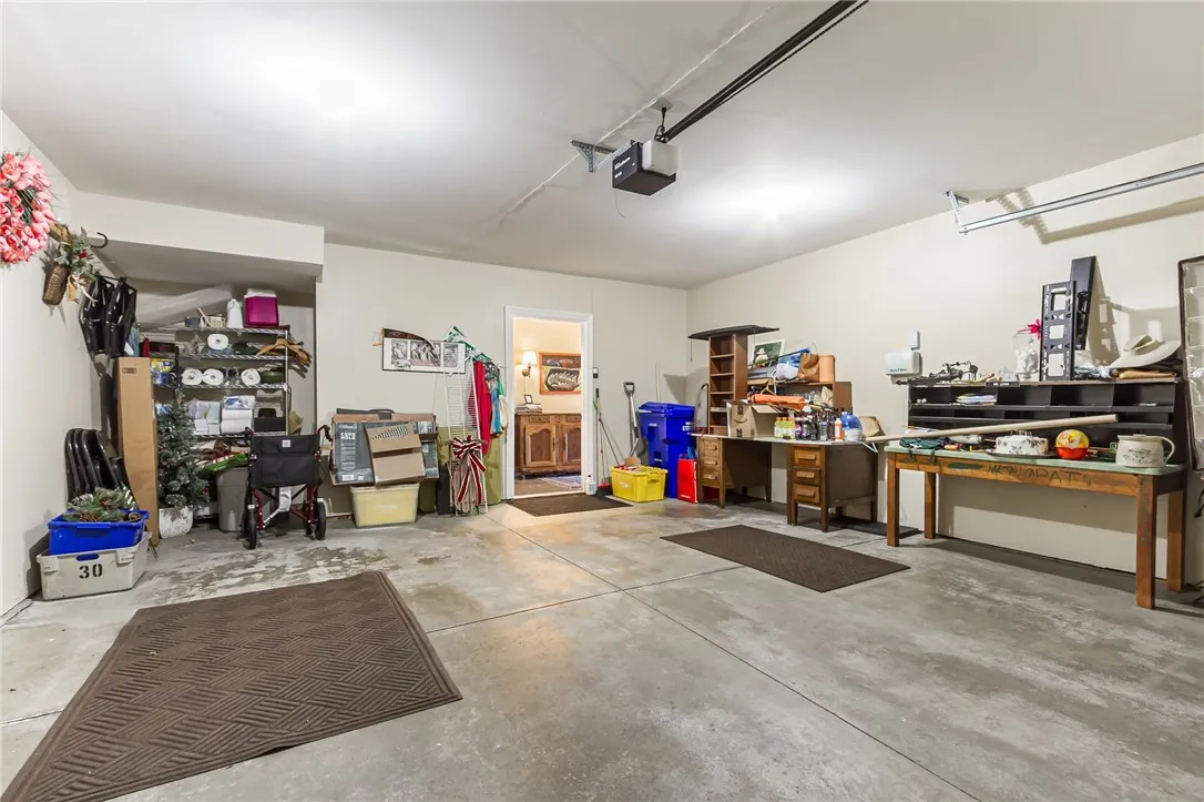Drywalled, NO STEP entry Garage!