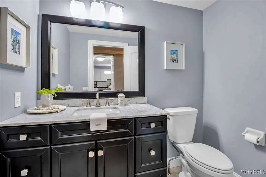 1st floor powder room