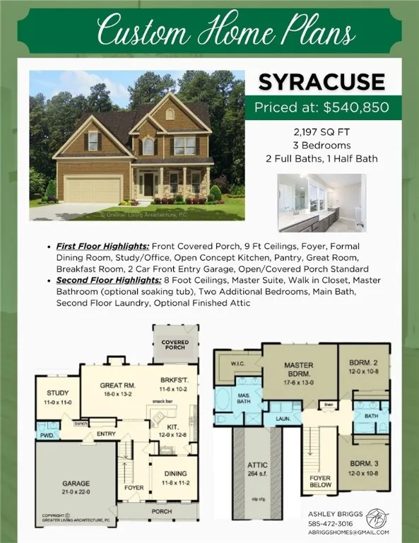 Lot 3 Chatwood Lane, Henrietta, New York 14467, Henrietta, New York 14467, 3 Bedrooms Bedrooms, 14 Rooms Rooms,2 BathroomsBathrooms,Residential,For Sale,Lot 3 Chatwood Lane, Henrietta, New York 14467,0,R1641618