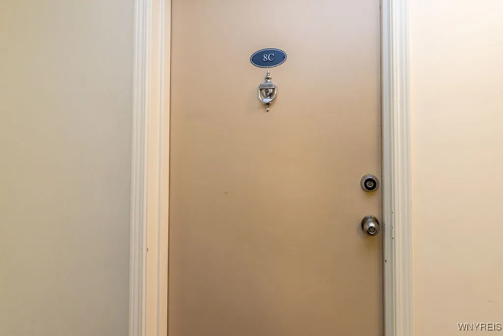 Front door to unit 8C