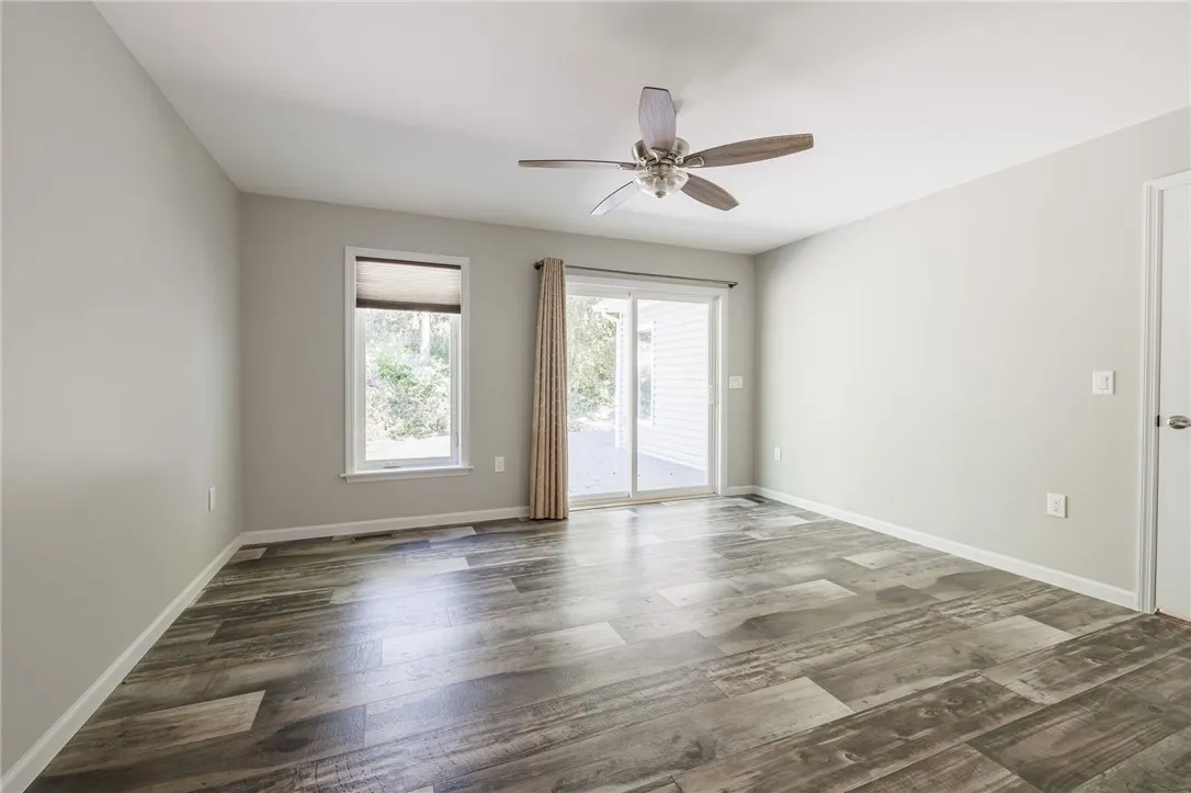 Primary Bedroom with slider to deck