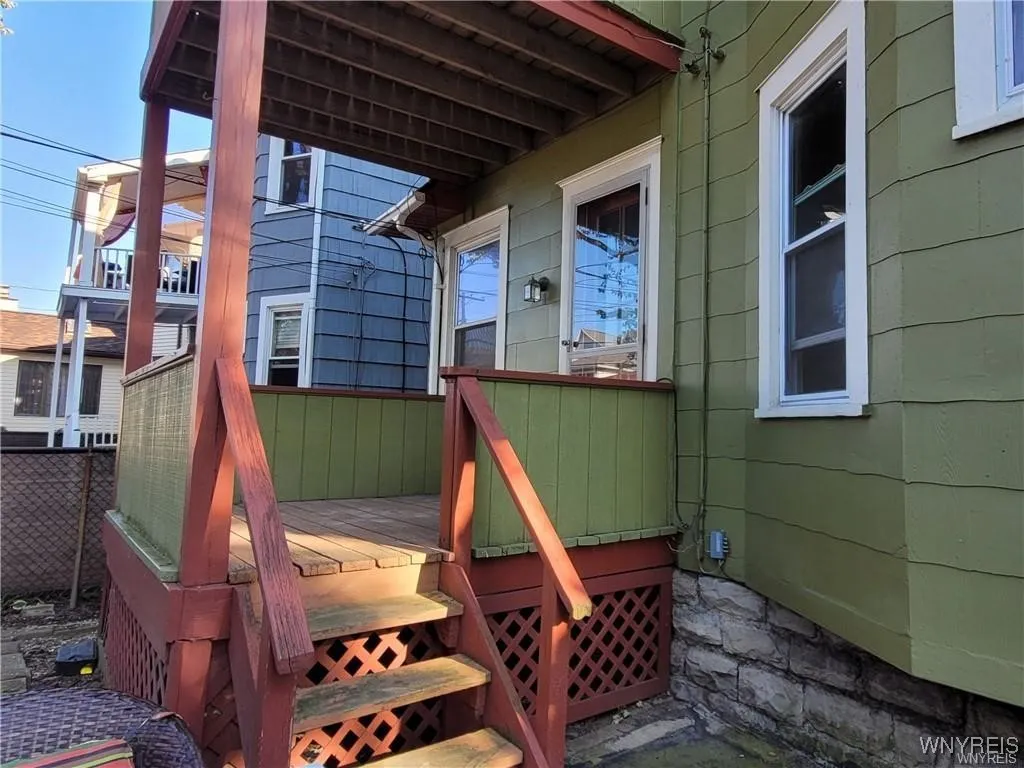 139 Fordham (lower) - Bedroom #3 Leading to Deck
