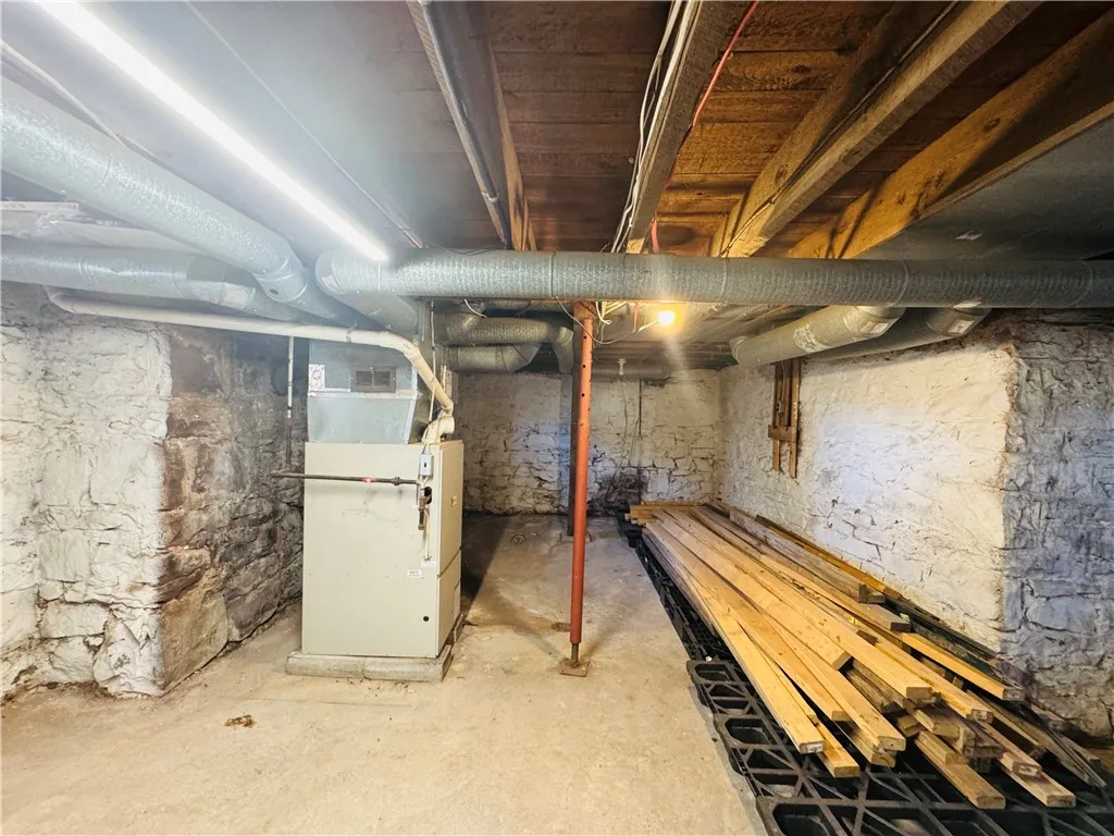 basement and furnace