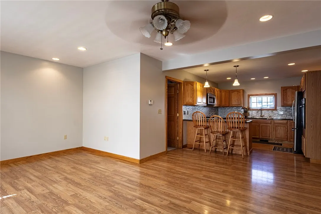 open floor plan in-law side