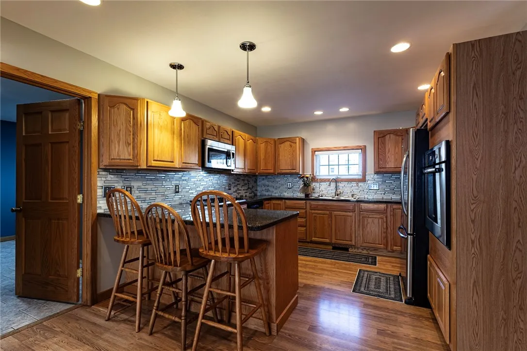 full kitchen in-law side