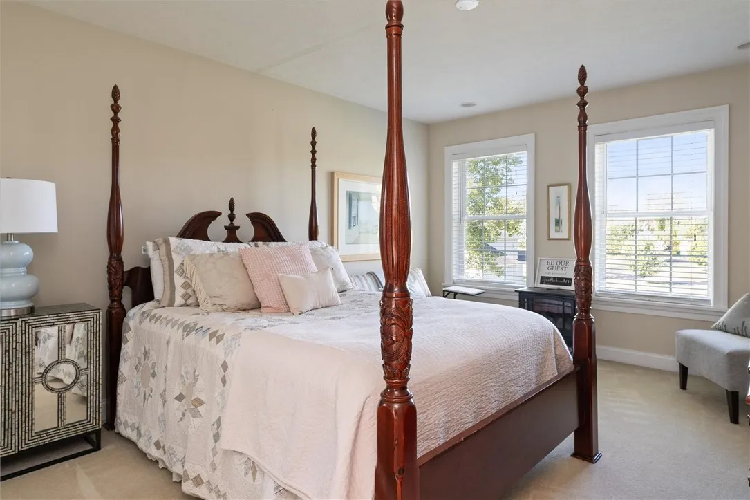 Guest Bedroom 4 of 4 - features it\'s own en suite bath and walk-in closet on opposite side of house for added privacy.