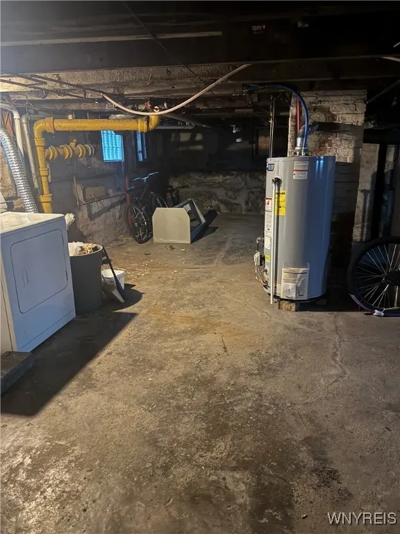Clean dry basement