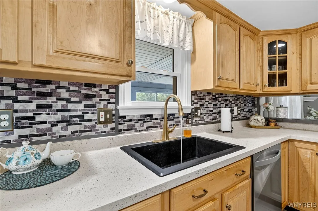 Cooks will love the countertop space.