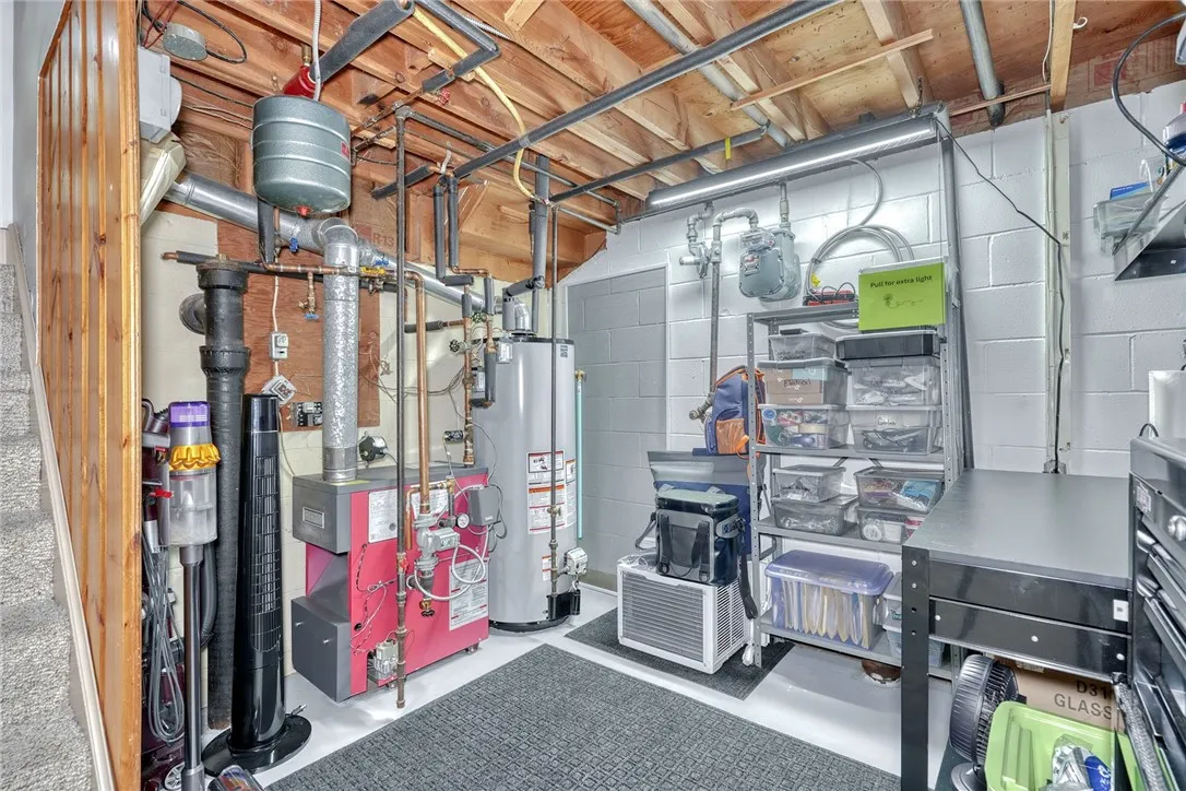 This basement is clean as a whistle