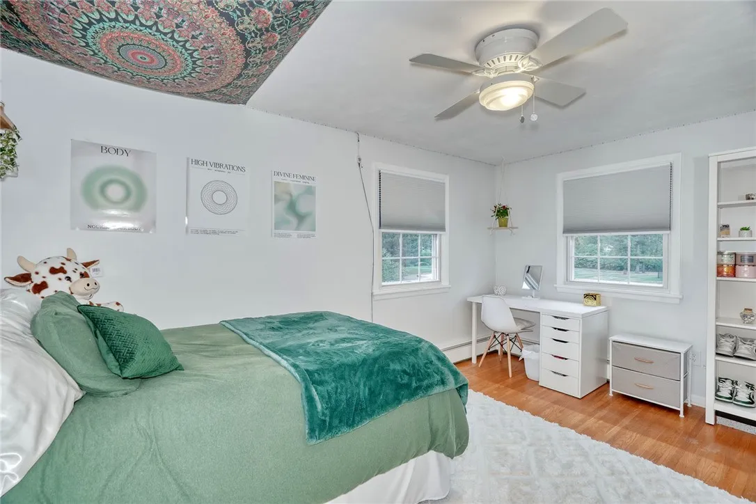 Bdrm 2 with ceiling fan