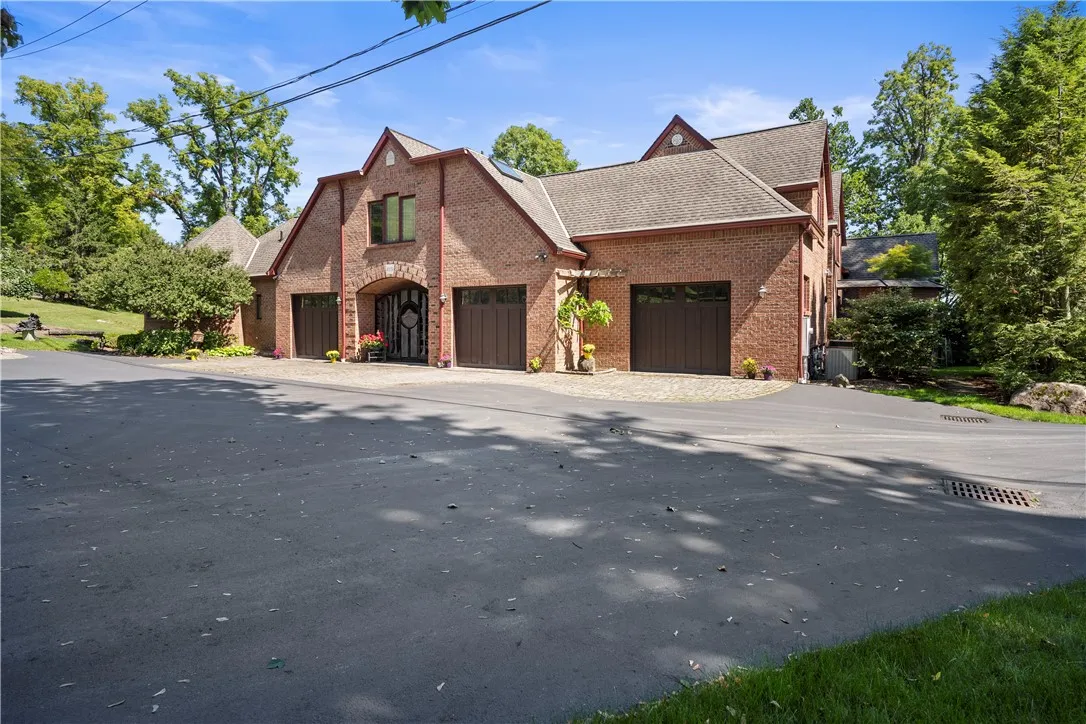 Garage side of home