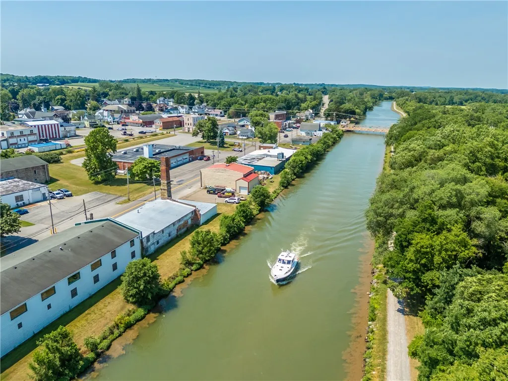 GASPORT IS ON THE PICTURQUES ERIE CANAL