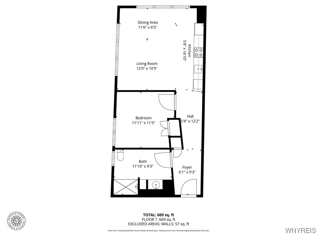 2917 Main Street 117, Buffalo, New York 14214, Buffalo, New York 14214, 1 Bedroom Bedrooms, 3 Rooms Rooms,1 BathroomBathrooms,Residential,For Sale,2917 Main Street 117, Buffalo, New York 14214,0,B1643699