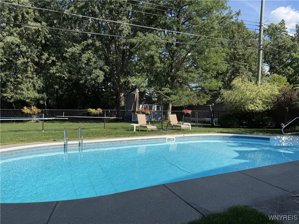 The pool is the best place to spend a hot summer day.