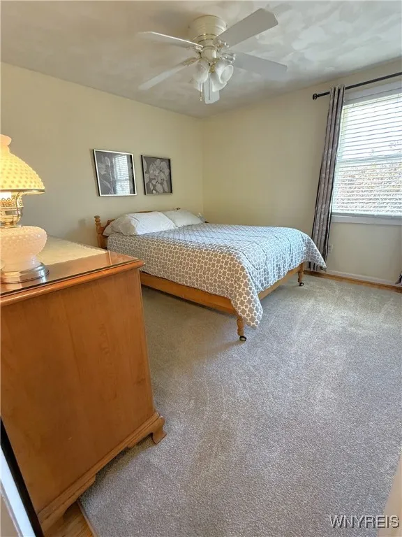 Bedroom 3 is also big and bright.
