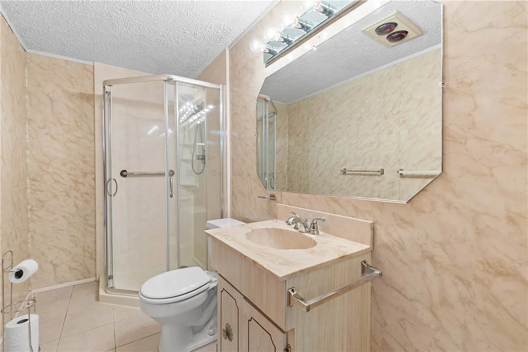 Full Bath in Basement