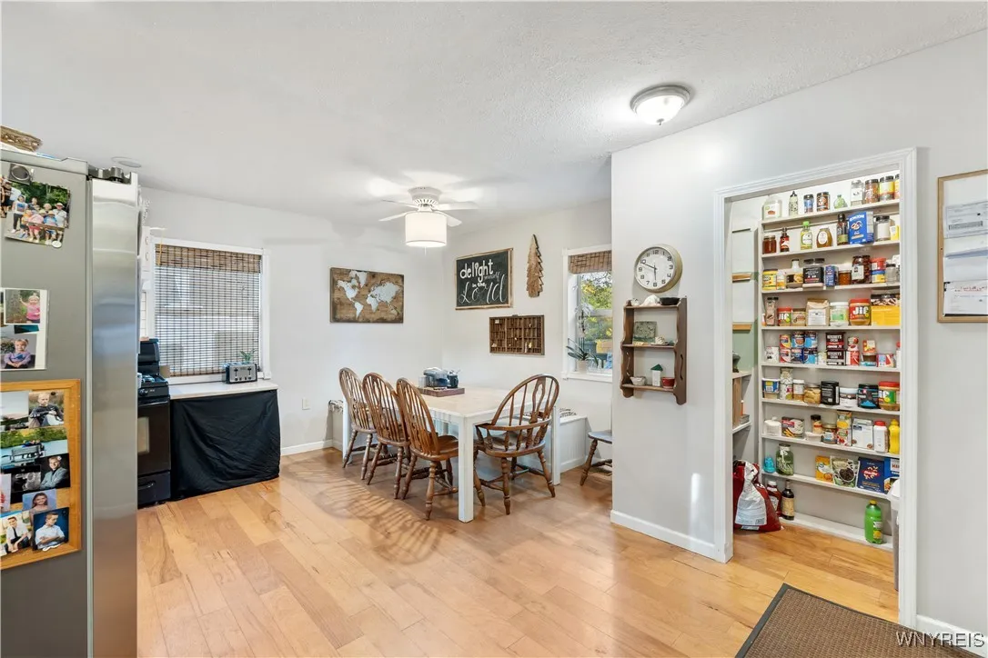 Eat in Kitchen showing pantry