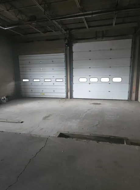 Internal view showing the loading dock area.