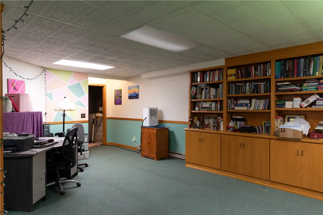 Basement rec room