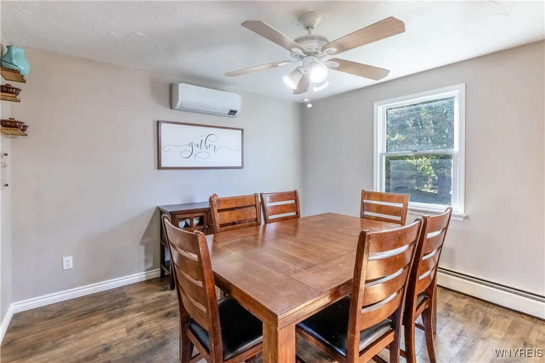 Two new A/C split units on the first floor.