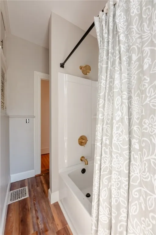 second floor full bath unit 1