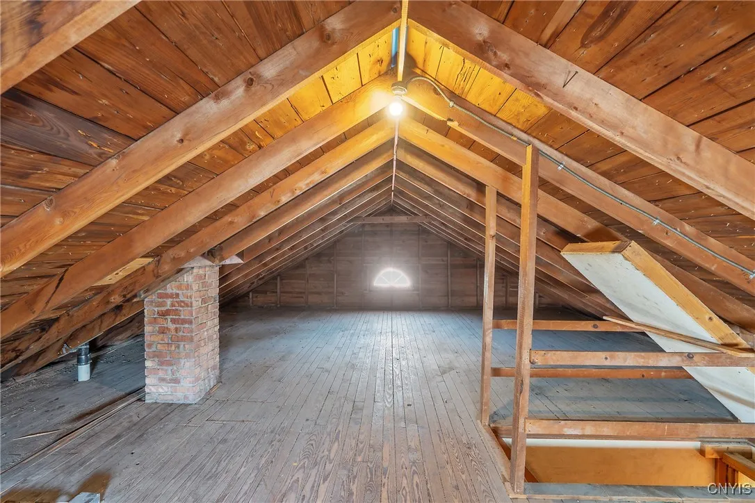 A full walk up attic awaits you, providing plenty of dry storage space.