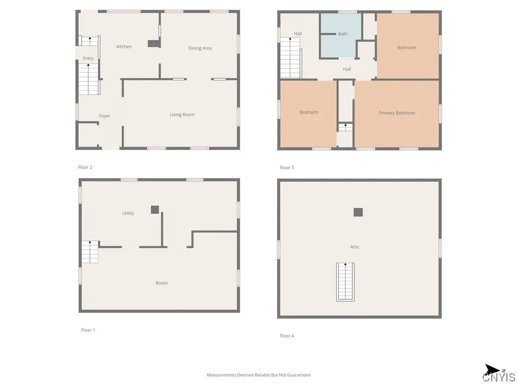 To conclude our tour, here is a full floor plan to pull the entire space together and visualize the entire home.